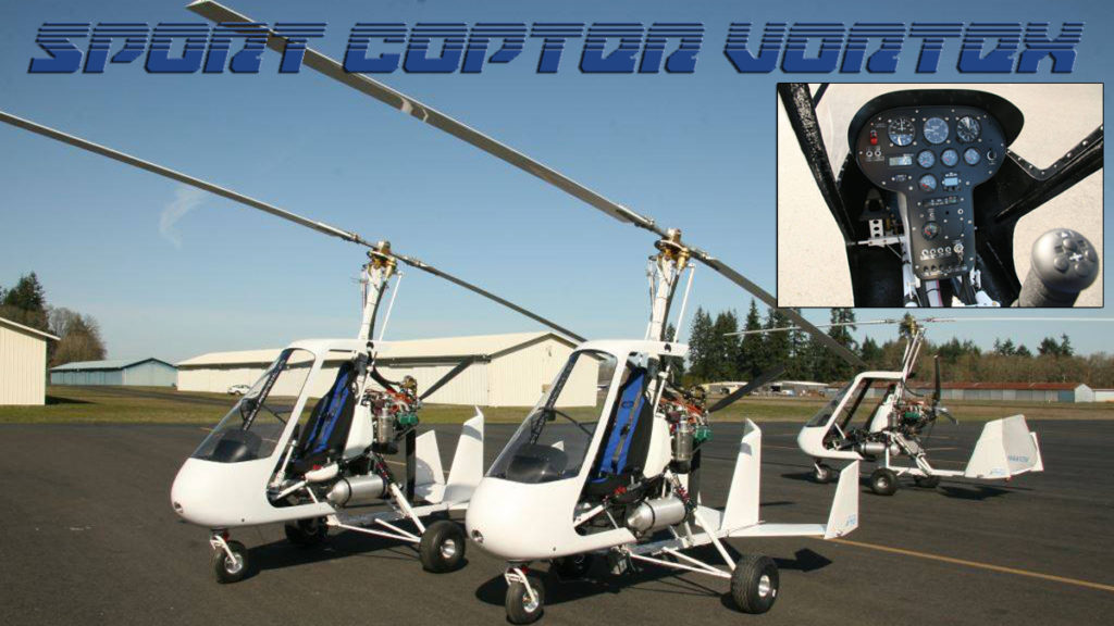 Sport Copter Vortex Gyroplane